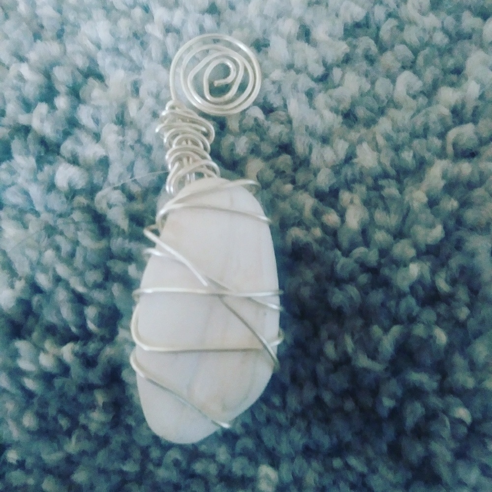 Silver wrap on oregon Oregon Coast Shell!
